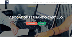 Desktop Screenshot of abogadosfc.com